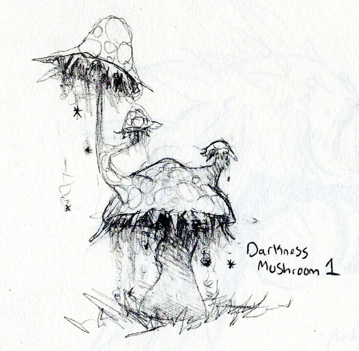 Darkness Mushroom concept